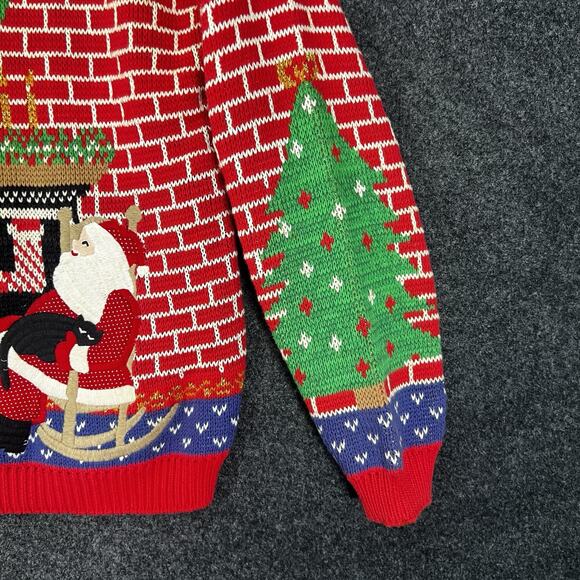 Vintage Sweater Loft oversized Made In USA Christmas Sweater Small - Picture 5 of 13